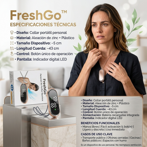 FreshGo™  Escudo Malos Olores