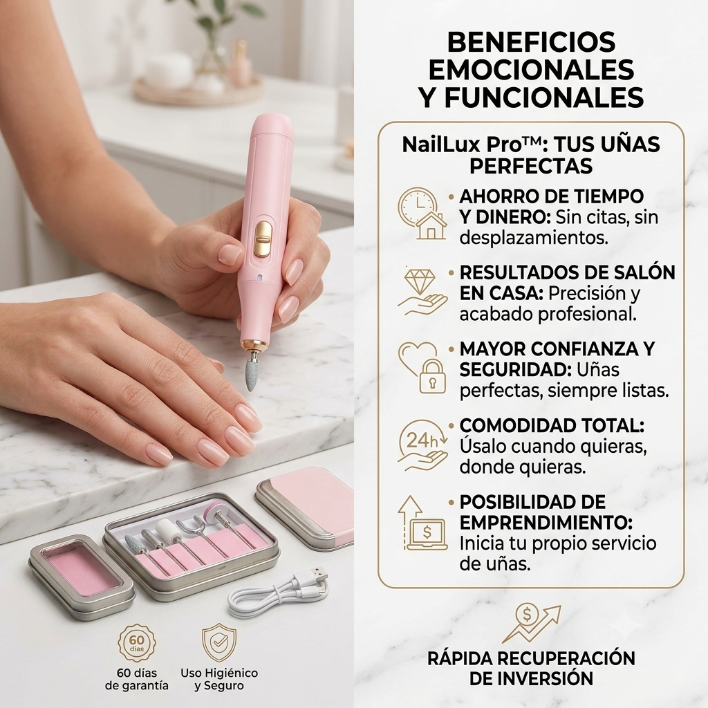 NailLux Pro Salón de Uñas en Casa