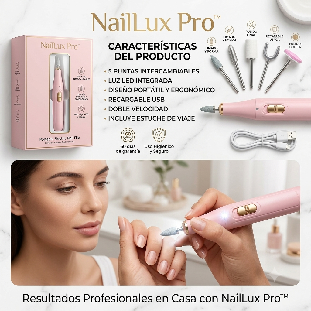 NailLux Pro Salón de Uñas en Casa