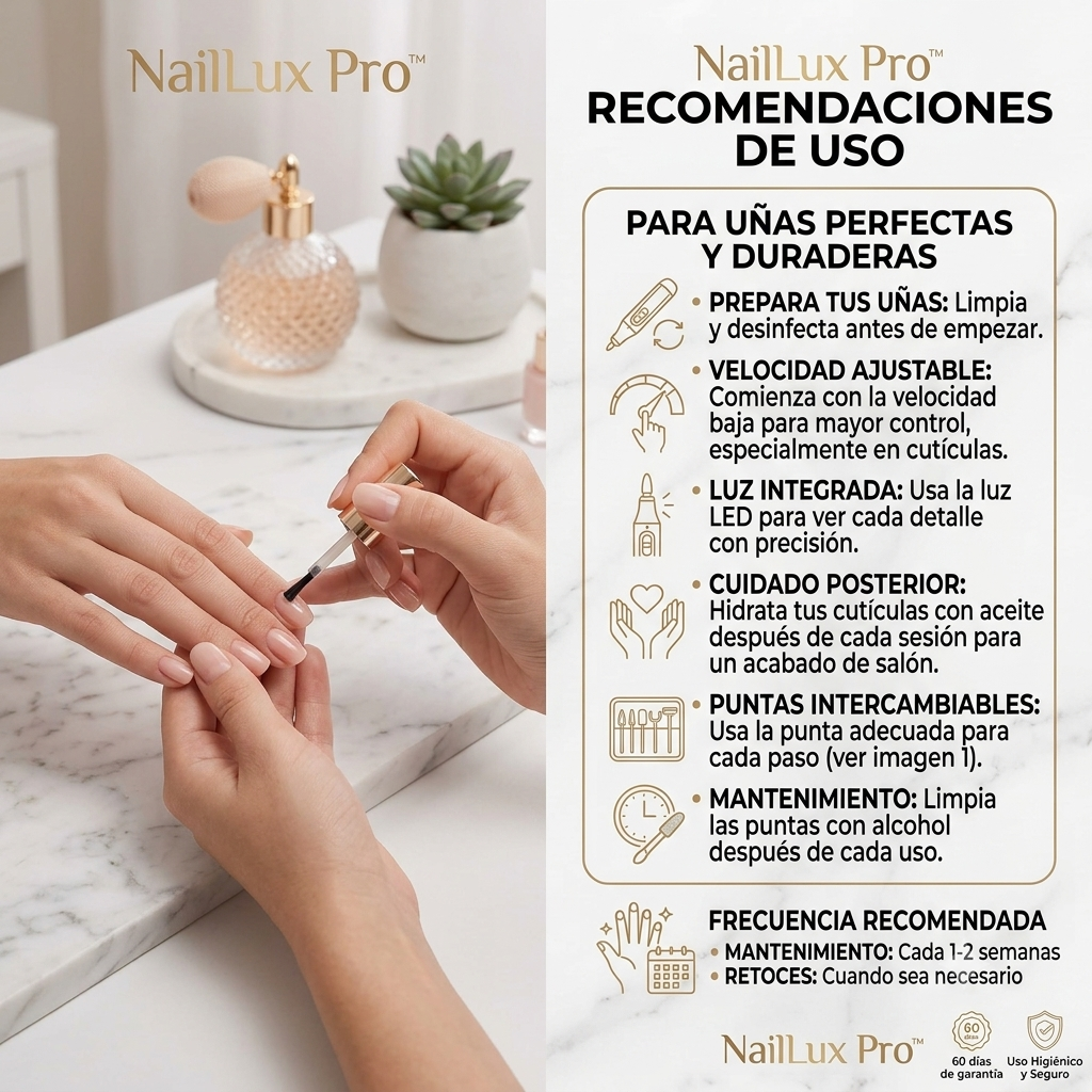 NailLux Pro Salón de Uñas en Casa
