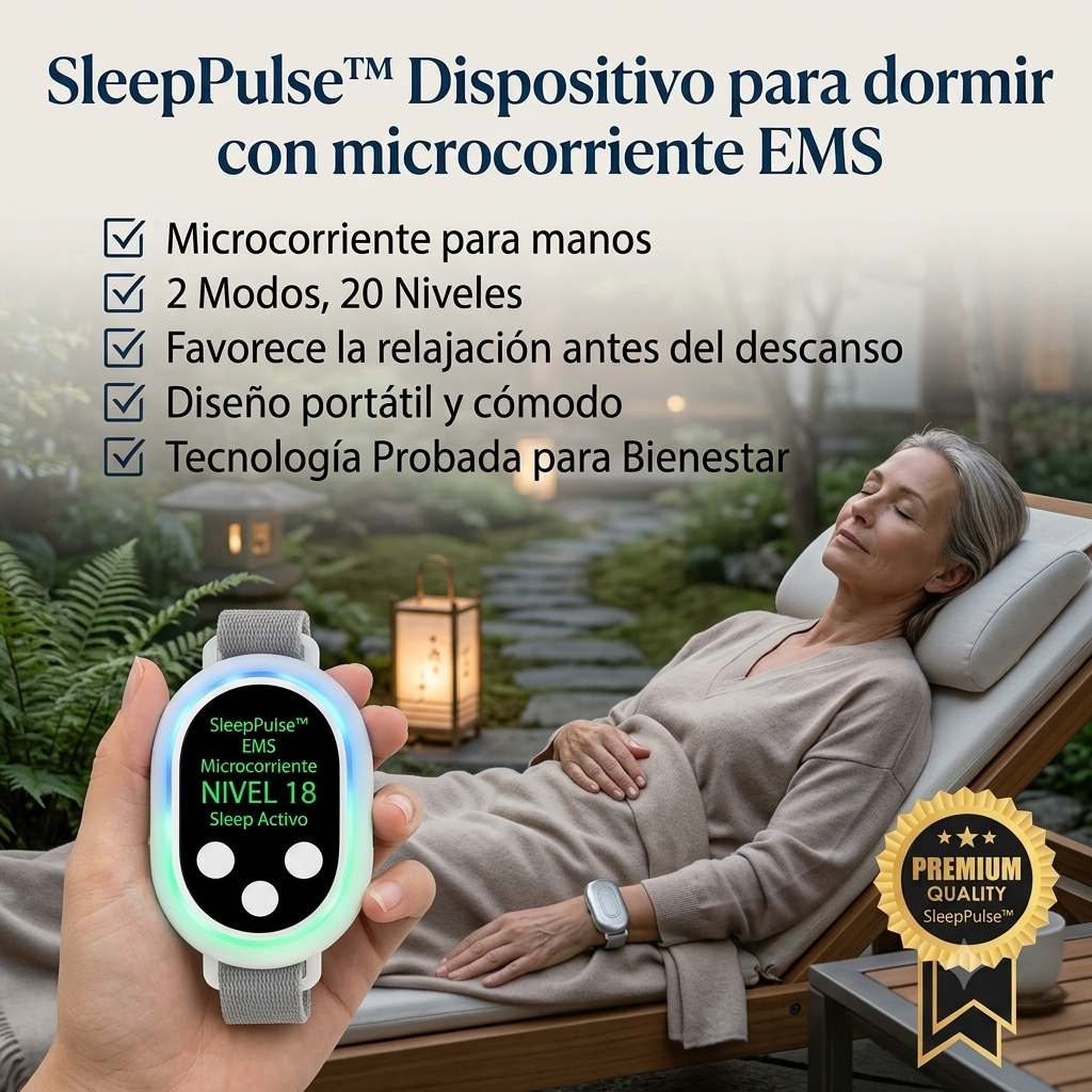 SleepPulse™ Dispositivo Inteligente de Relajación EMS